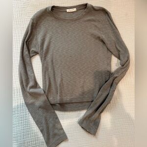 Rag & Bone Sage Green Long Sleeve Tee